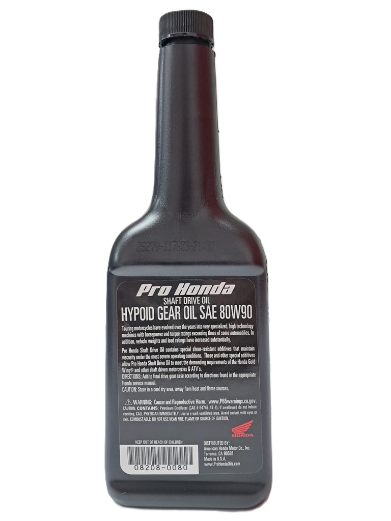 ACEITE DE TRANSMISION PARA EJE