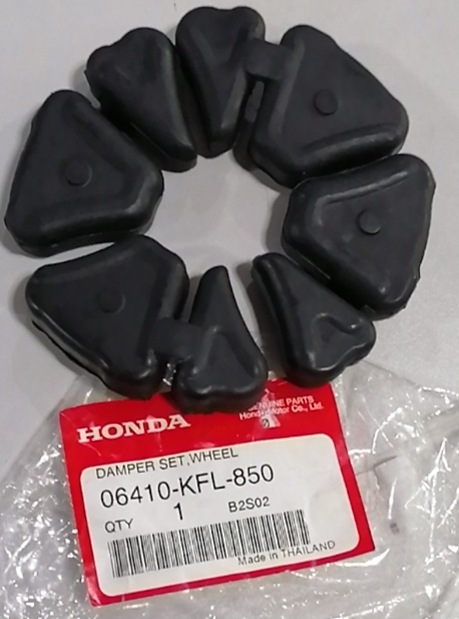 JUEGO DE HULES DE BUFA TRASERA
