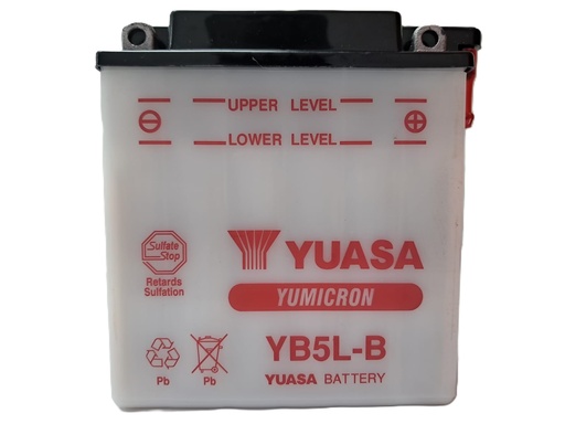 [YB5L-B BATERIA] BATERIA YB5L-B YUASA