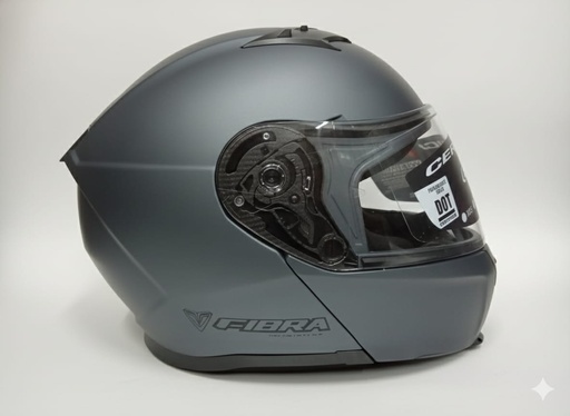 [CASCO ABATIBLE ANTRACITE MATTE] Tera Duo Antracite Matte